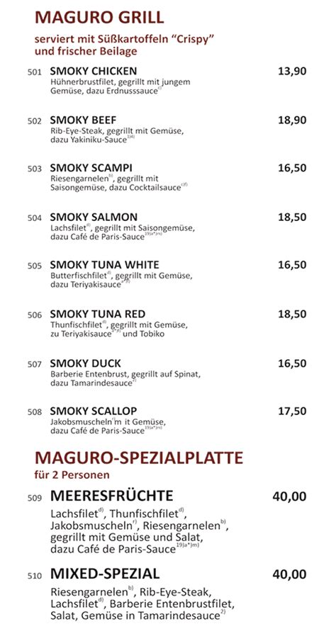 Maguro in Bayreuth – speisekarte.de